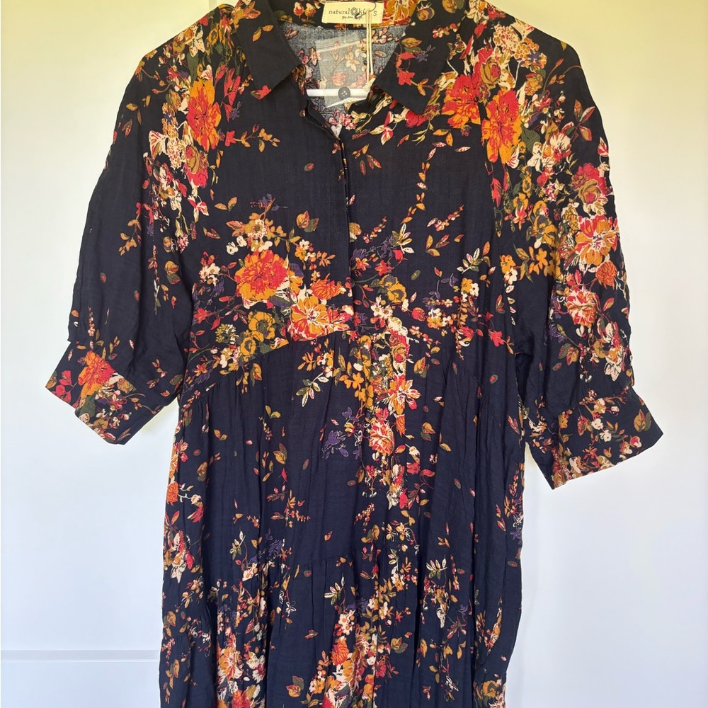 Natural Life Floral Maxi Dress